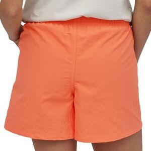 Stoic Baggie Shorts Outdoor Summer Orange size Large